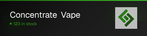 Concentrate Vape